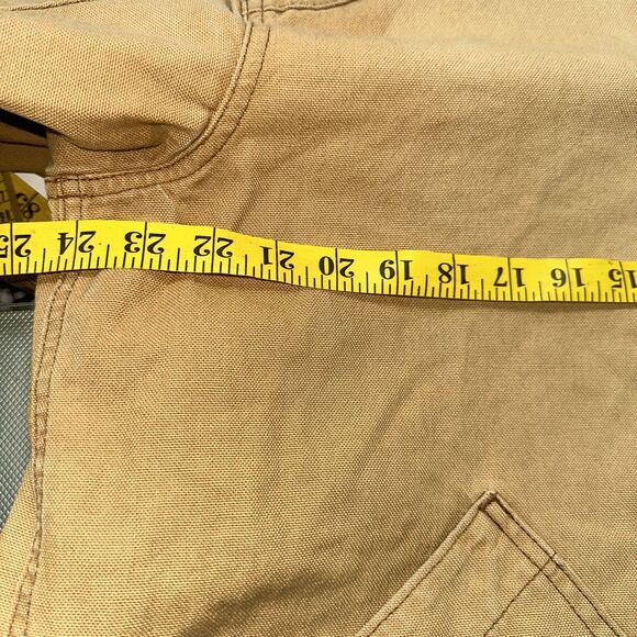 Vtg LL Bean  Chore Coat Barn Field Canvas Jacket Primaloft Flannel Lined - Picture 6 of 16